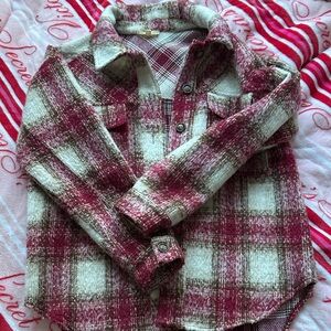 La Hearts Plaid Jacket